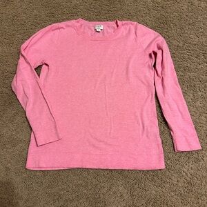 J. Crew Pink Teddie Sweater